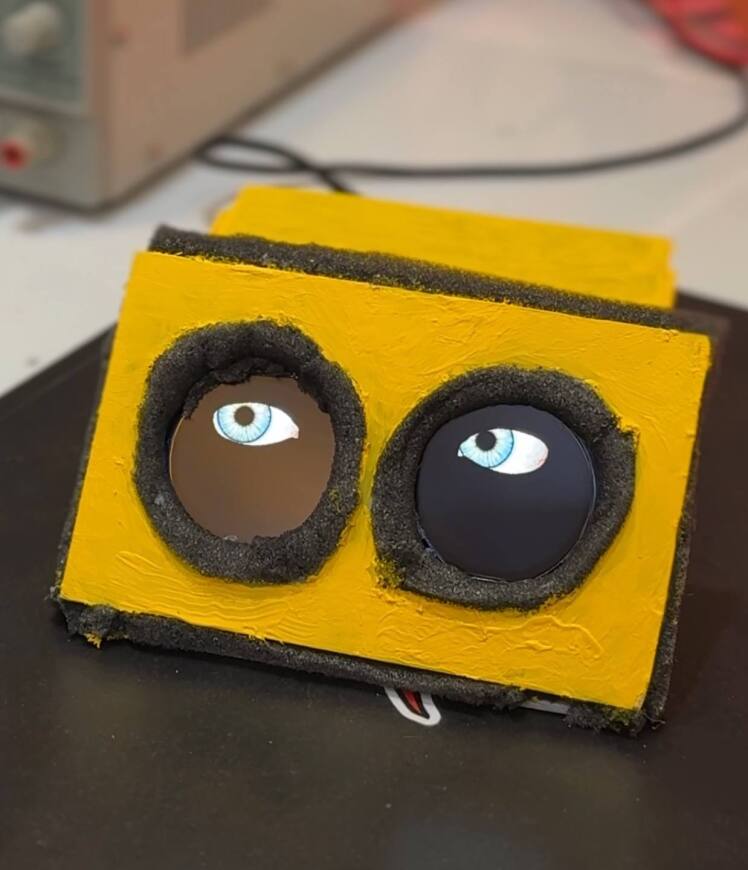 ساخت چشم های جادویی 