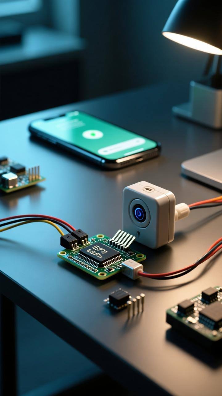 سیستم هشدار ورود با ESP32 و سنسور PIR